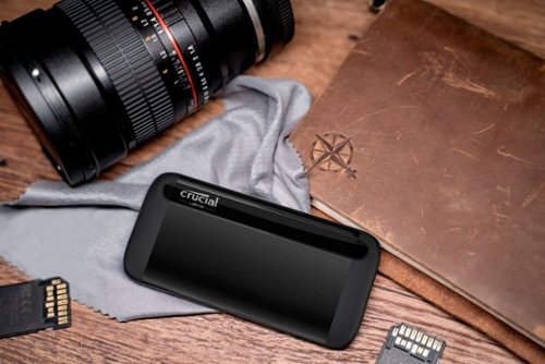 Crucial X8 4TB External USB-C 3.2 Gen 2/USB-A Portable SSD - Black HOW TO BUY