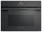 Fisher & Paykel - Minimal 23.5" Built-In Single Electric Convection Wall Oven - Black-Front_Standard