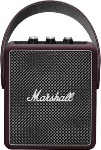 Marshall - Geek Squad Certified Refurbished Stockwell II Portable Bluetooth Speaker - Burgundy