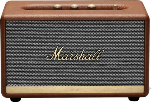 Marshall - Geek Squad Certified Refurbished Acton II 60W Wireless Speaker - Brown-Front_Standard 
