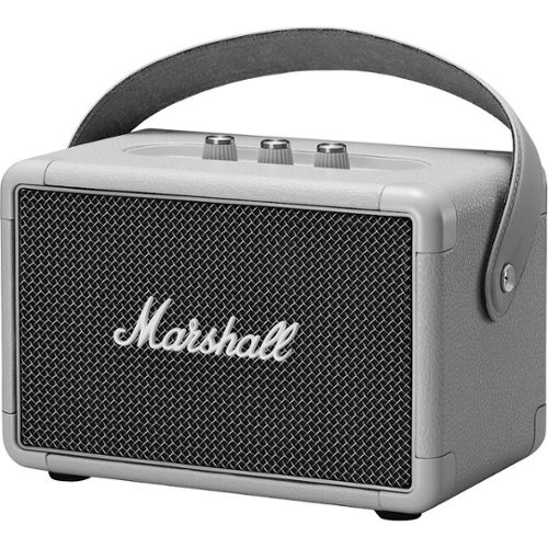 Marshall - Geek Squad Certified Refurbished Kilburn II Portable Bluetooth Speaker - Gray-Left_Standard 