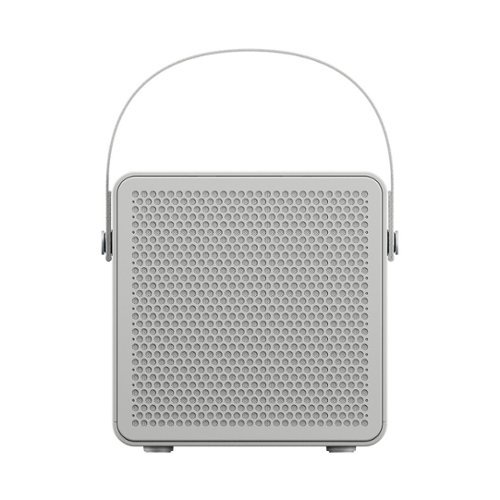 Urbanears - Geek Squad Certified Refurbished Rålis Portable Bluetooth Speaker - Mist Gray-Front_Standard 