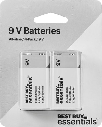 Best Buy essentials™ - 9 V Batteries (4-Pack)