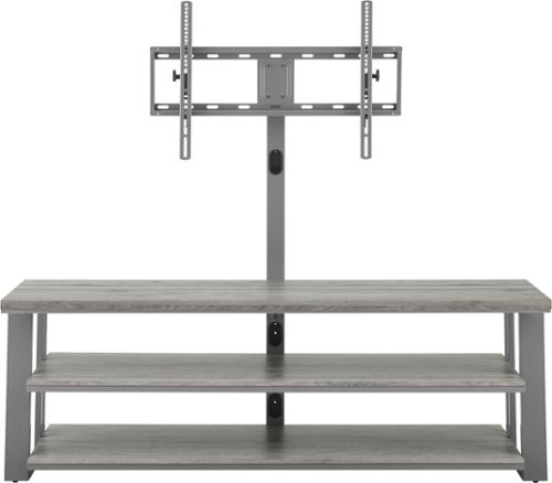 Insignia™ - TV Stand for Most Flat-Panel TVs Up to 75" - Gray