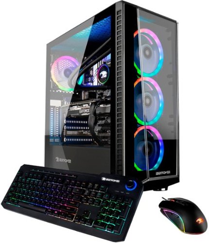 iBUYPOWER - TraceMR Gaming Desktop - Intel i9-11900KF - 32GB Memory - NVIDIA GeForce RTX 3090 24GB - 1TB NVME SSD-Front_Standard 