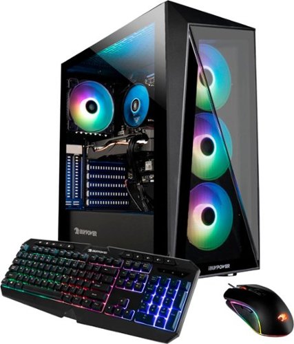 iBUYPOWER - SlateMR Gaming Desktop - Intel i7-10700K - 16GB Memory - NVIDIA GeForce RTX 3070 8GB - 480GB SSD + 1TB HDD-Front_Standard 
