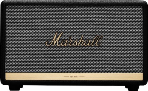 Marshall - Geek Squad Certified Refurbished Acton II 60W Wireless Speaker - Black-Angle_Standard 