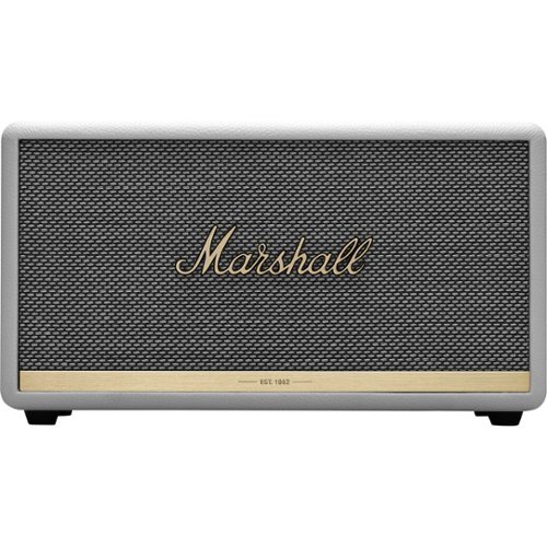 Marshall - Geek Squad Certified Refurbished Stanmore II Wireless Speaker - White-Front_Standard 