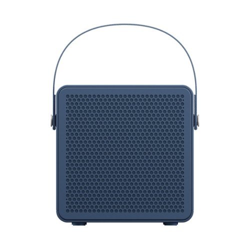 Urbanears - Geek Squad Certified Refurbished Rålis Portable Bluetooth Speaker - Slate Blue-Front_Standard 