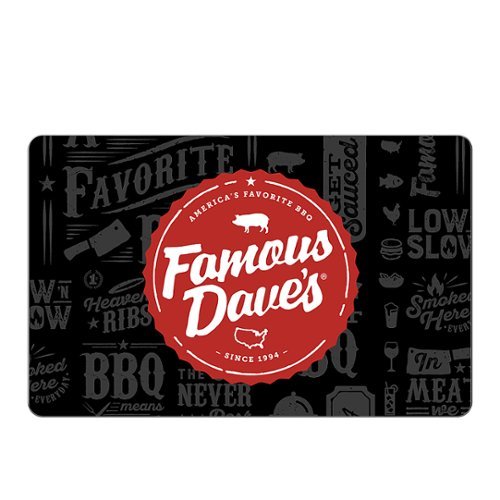 Famous Daves - $50 Gift Card [Digital]