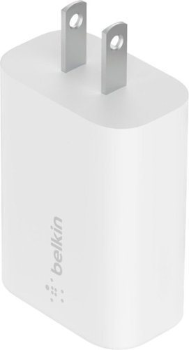 

Belkin - 25W USB-C Wall Charger with Power Delivery and PPS for Fast Charging Apple iPhone 14, 13 and Samsung Galaxy devices - White