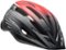 Bell - Adult Chicane Helmet for Bike and Scooter - X-large - Black/Red-Front_Standard