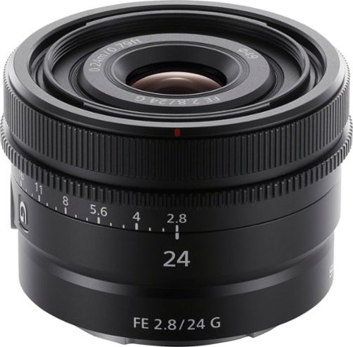 Sony FE 24mm F2.8G Full-frame Ultra-compact G Lens for Sony Alpha E-mount Cameras - Black SHOP ONLINE
