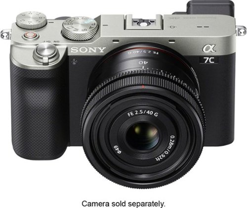 Sony FE 40mm F2.5 G Full-frame Ultra-compact G Lens for Sony Alpha E-mount Cameras - Black BUY IN AUSTRALIA