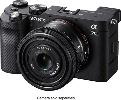 Sony FE 40mm F2.5 G Full-frame Ultra-compact G Lens for Sony Alpha E-mount Cameras - Black BUY IN SINGAPORE