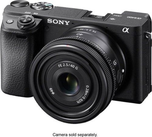 Sony FE 40mm F2.5 G Full-frame Ultra-compact G Lens for Sony Alpha E-mount Cameras - Black BUY IN CANADA