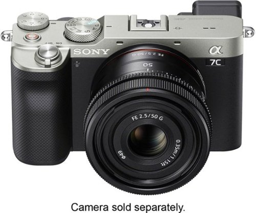 Sony FE 50mm F2.5 G Full-frame Ultra-compact G Lens for Sony Alpha E-mount Cameras - Black BUY IN UAE
