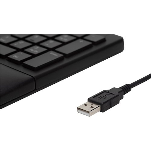 Kensington K75400US Full-size Wired Keyboard with Pro Fit Ergo - Black WHERE TO BUY
