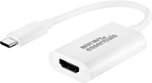 Best Buy essentials™ - USB-C to HDMI Adapter - White