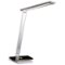 OttLite - Entice LED Desk Lamp with Wireless Charging - Silver-Front_Standard