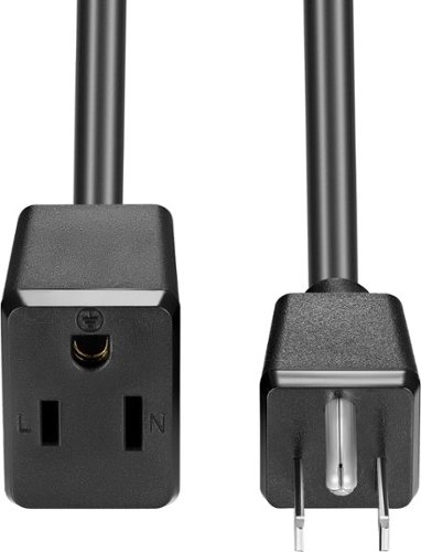 Best Buy essentials™ 25' Extension Power Cord - Black HOW TO BUY