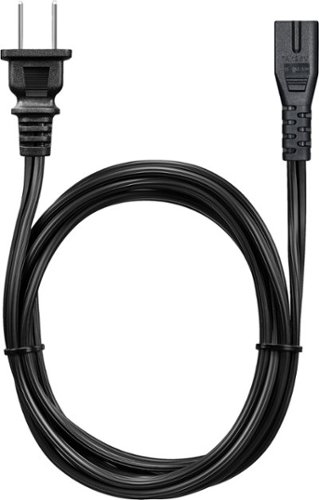 Best Buy essentials™ 6' 2-Slot Polarized Power Cord GLOBAL SHIPPING