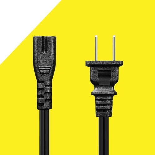 Best Buy essentials™ 6' 2-Slot Non-Polarized Power Cord HOW TO BUY