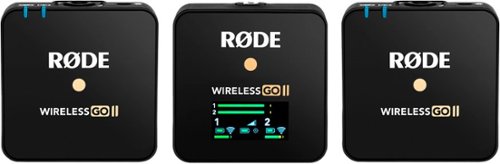 RØDE WIRELESS GO II DUAL CHANNEL WIRELESS MICROPHONE SYSTEM WORLDWIDE DELIVERY