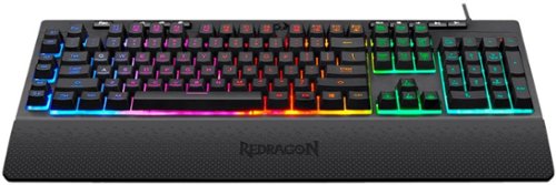 REDRAGON Shiva Full-size Wired Membrane Gaming Keyboard with RGB Backlighting - Black WORLDWIDE DELIVERY