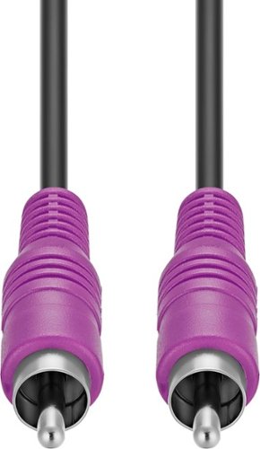Best Buy essentials™ 15’ RCA Cable for Subwoofers - Black SHOP ONLINE