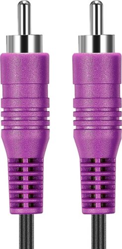 Best Buy essentials™ 15’ RCA Cable for Subwoofers - Black BUY ONLINE