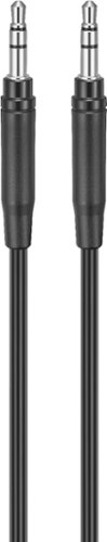Best Buy essentials™ 6' 3.5 mm Audio Cable - Black WORLDWIDE DELIVERY
