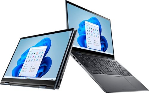 Dell Inspiron 7000 2-in-1 14 Touch-Screen Laptop - AMD Ryzen 5 - 8GB Memory - 256GB Solid State Drive - Blue BUY IN SAUDI ARABIA