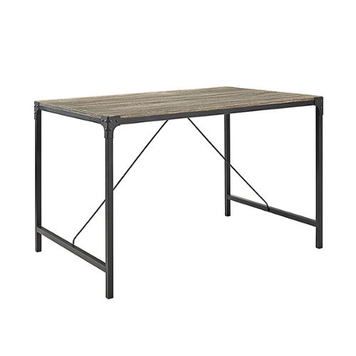Walker Edison - 5-Piece Wood Dining Set - Driftwood