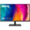 BenQ - AQCOLOR PD3205U Designer 31.5" IPS LED 4K UHD Monitor with HDR10 (HDMI/DP/USB-C 90W/USB Type B) - Gray-Front_Standard