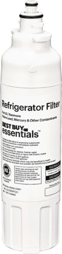 Best Buy essentials™ - NSF 42/53 Water Filter Replacement for Select LG and Kenmore Refrigerators - White