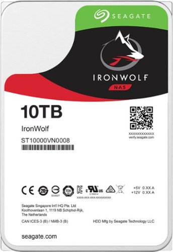 Seagate IronWolf 10TB Internal SATA NAS Hard Drive with Rescue Data Recovery Services WORLDWIDE DELIVERY