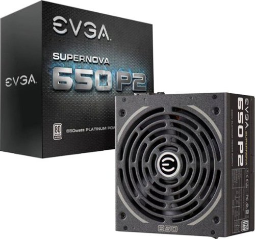 EVGA - P2 Series 650W ATX12V/EPS12V Platinum Fully Modular Power supply