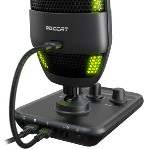 ROCCAT Torch 24 Bit Studio Grade RGB USB Microphone with Cardioid