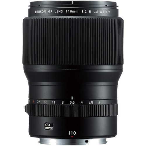 Fujinon GF 110mm F2 R LM WR Standard Zoom Lens for G-Mount Cameras - Black SHOP ONLINE