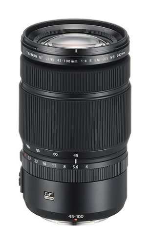 Fujifilm - GF45-100mmF4 R LM WR Lens - Black