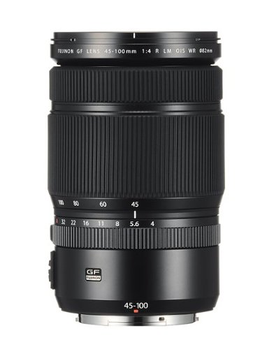 Fujifilm - GF45-100mmF4 R LM WR Lens - Black
