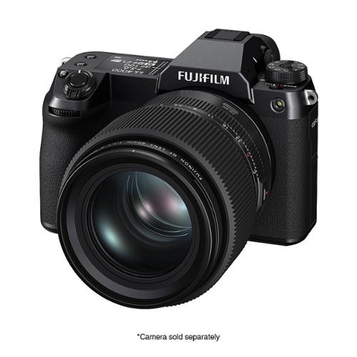 Fujifilm GF80mmF1.7 R WR Lens - Black WHERE TO BUY