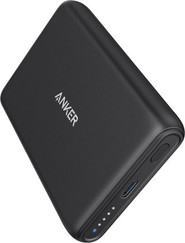 Anker - PowerCore Magnetic 5,000mAh Portable Battery/Charger for iPhone 12 - Black