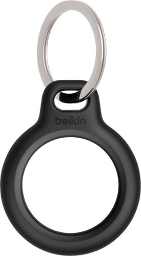Photos - Other Sound & Hi-Fi Belkin  Secure Holder with Key Ring for Apple Airtag - Black F8W973BTBLK 