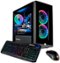 iBUYPOWER - Element Mini Gaming Desktop - AMD Ryzen 5 3600 - 8GB Memory - NVIDIA GeForce GT 730 2GB - 240GB SSD-Front_Standard