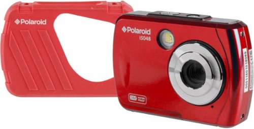 Polaroid 16MP Waterproof Digital Camera - Red WORLDWIDE DELIVERY