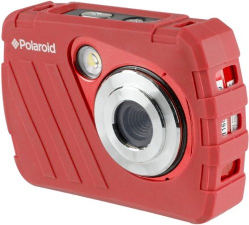 Polaroid 16MP Waterproof Digital Camera - Red WHERE TO BUY