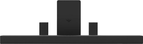 VIZIO - 5.1-Channel Sound Bar with Wireless Subwoofer and DTS Virtual:X - Dark Charcoal