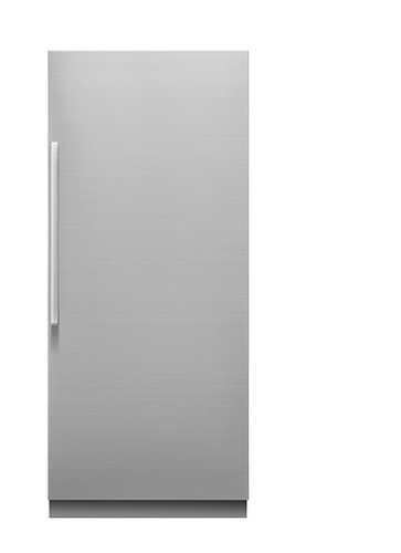 Dacor - Transitional Style Panel Kit for 36" Refrigerator or Freezer Column, Right - Silver stainless steel
